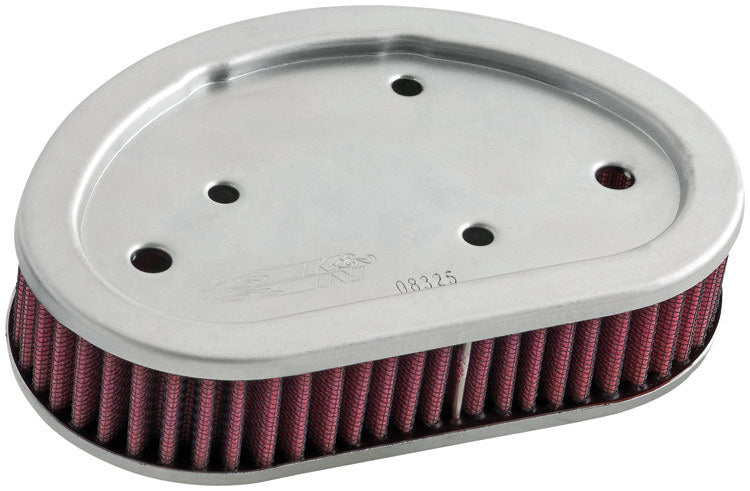 K&N Engineering HD-9608 Replacement Air Filter for Harley Davidson Dyna Wide Glide 2008-2016