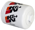 K & N Engineering HP-1001 Performance Oil Filter with Steel Canister, 3.125 Inches Tall, 18mm x 1.50 Thread, White Finish