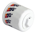 K&N Engineering HP-1008 Performance Oil Filter Canister, Screw-On, 2.875 Inches Tall, Steel with White Paint Finish