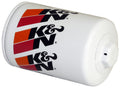 K&N Engineering HP-2006 Performance Oil Filter Canister, 4.78 Inches Tall, 13/16-16 Thread, Steel Construction, White Finish