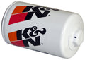 K&N Engineering HP-2009 Performance Oil Filter Canister, 5.06 Inches Tall, 3/4-16 Thread, Steel, White Finish