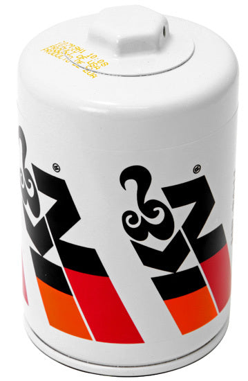 K & N Engineering HP-2011 Performance Oil Filter with Canister, 4.78 Inches Tall, Steel Body, White Finish