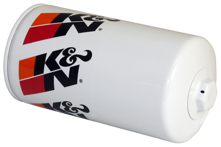 K&N Engineering HP-4003 Performance Oil Filter Canister with Steel Construction and White Finish