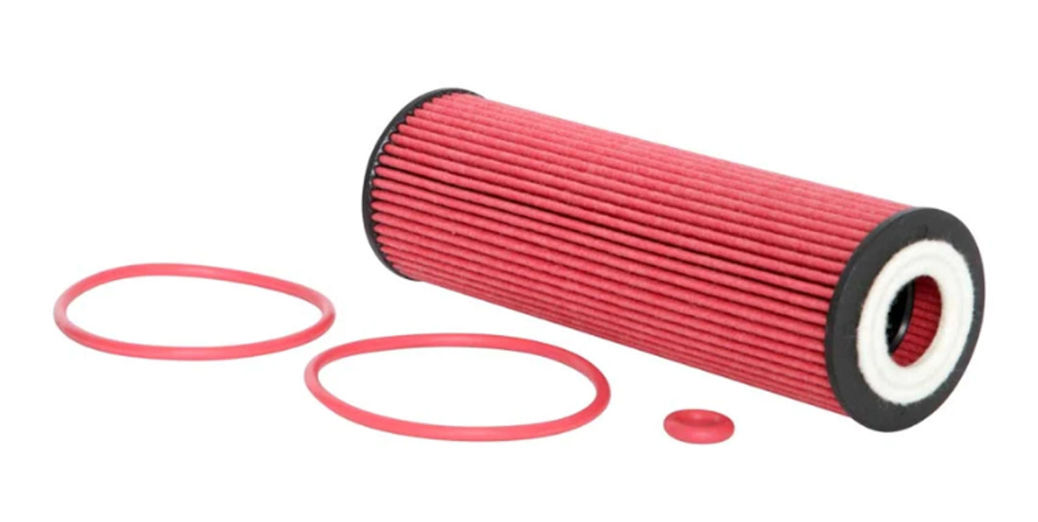 K&N Engineering HP-7037 Oil Filter Cartridge for Ford Fullsize Cars 2015-2021, 5.5 Inches Tall, 1.938 Inches Diameter