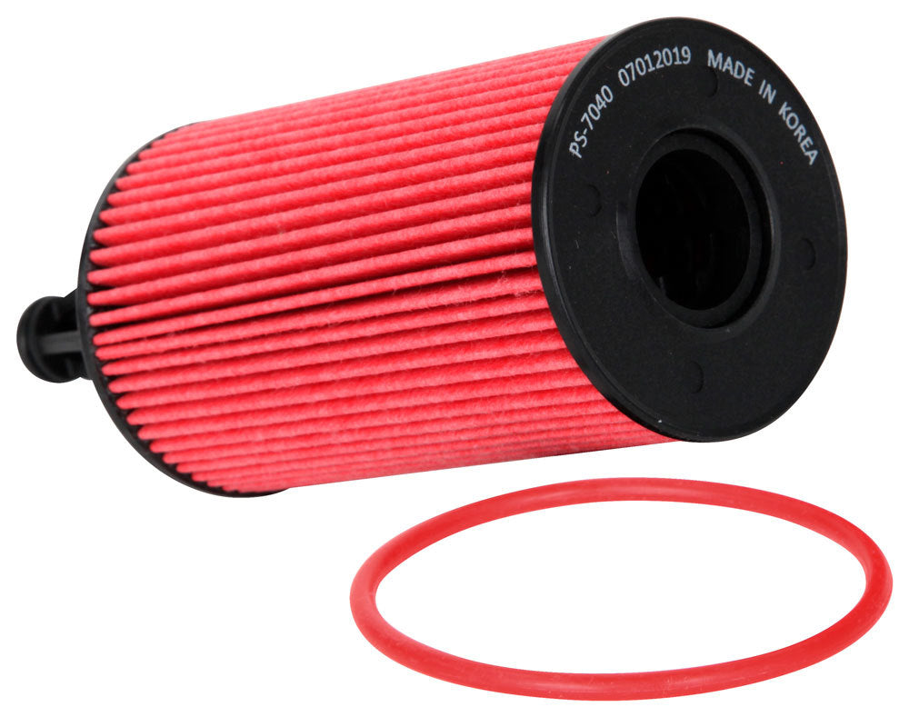 K&N Engineering HP-7040 Oil Filter Cartridge for Automotive Engines, 6.59 Inches Tall, 2.56 Inches Diameter