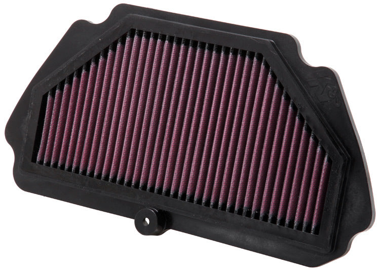 K&N Engineering KA-6009 Replacement Air Filter for Kawasaki ZX600 Ninja ZX6R, 12.5 x 6.5 Inches, Reusable Cotton Element