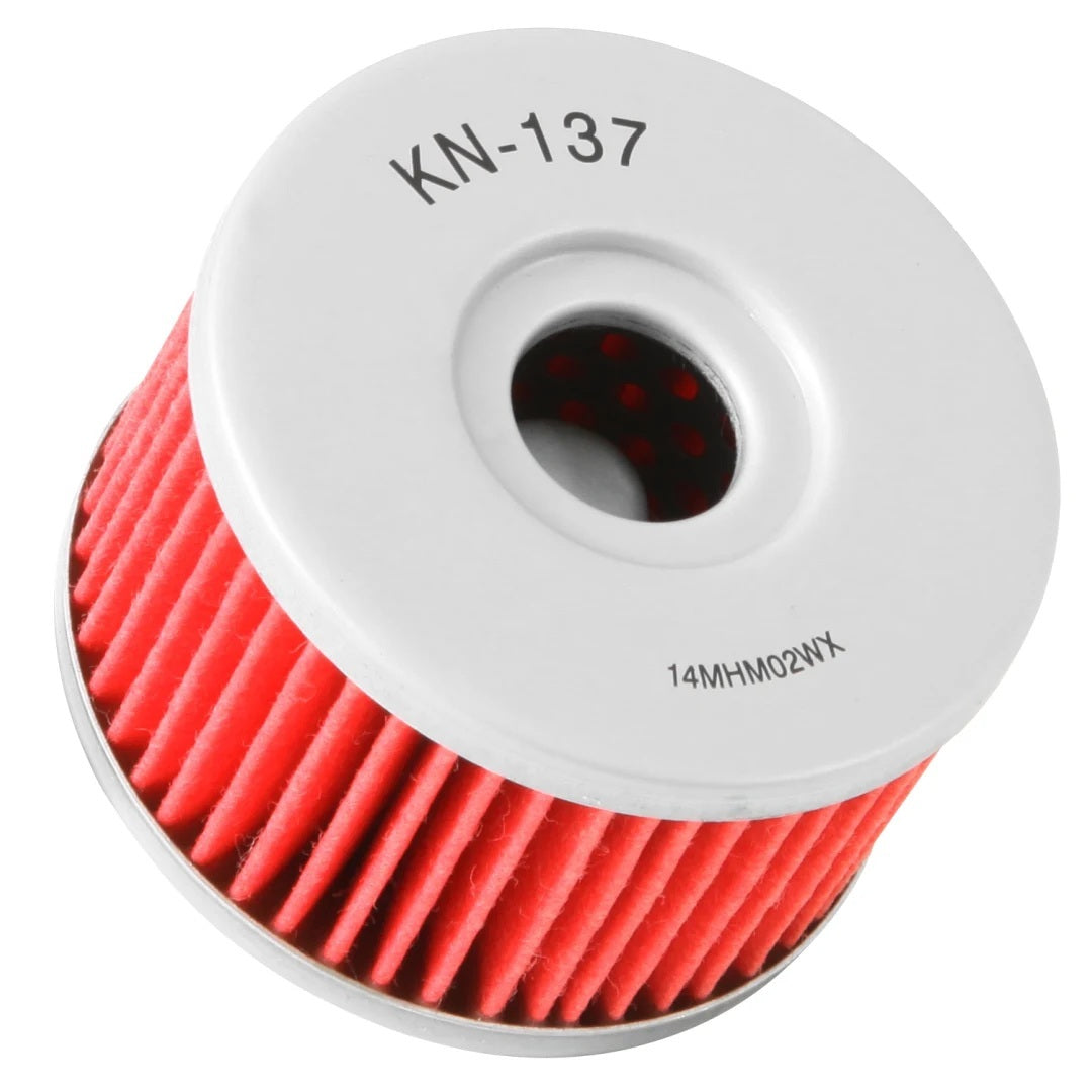 K&N Engineering KN-137 Oil Filter for Suzuki Vehicles, 2.375 Inch Outer Diameter