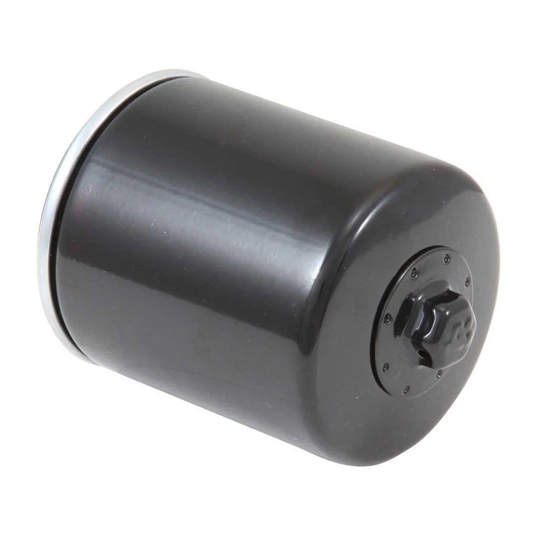 K&N Engineering KN-171B Oil Filter for Harley Davidson and Buell Models, Canister, Screw-On, Steel, Black Finish