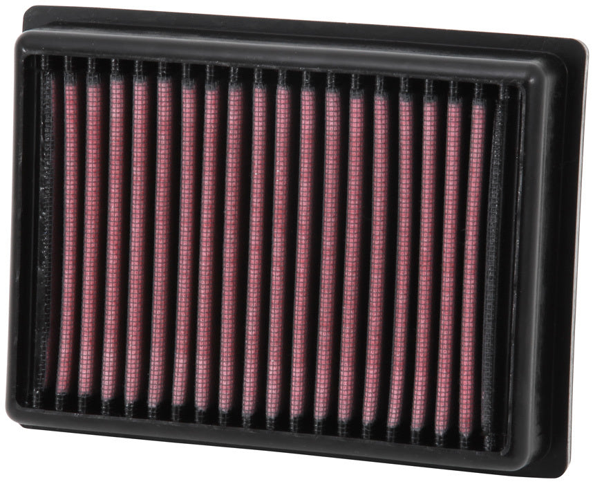 K&N Engineering KT-1113 Replacement Air Filter for KTM 1290 Super Duke 2013-2025, Panel, Reusable Cotton, Red