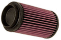 K and N Engineering PL-1003 Replacement Air Filter for Polaris Sportsman 1996-2019, 4 Inch Diameter, Reusable Cotton Element, Red Finish