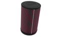K&N Engineering PL-1922 Replacement Air Filter for Polaris RZR Pro R 2022-2025, 6.5-Inch Diameter, 10.75-Inch Tall, Reusable Cotton, Red