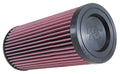 K & N Engineering PL-8715 Replacement Air Filter for Polaris RZR 900 and General 1000, 5 Inch Diameter, Reusable Cotton, Red Finish