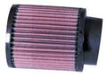 K&N Engineering RB-0910 Universal Rubber Air Filter Element, 4.31 Inch Diameter, 5 Inch Tall, Clamp-On, Reusable Cotton Material