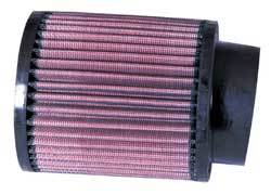 K&N Engineering RB-0910 Universal Rubber Air Filter Element, 4.31 Inch Diameter, 5 Inch Tall, Clamp-On, Reusable Cotton Material