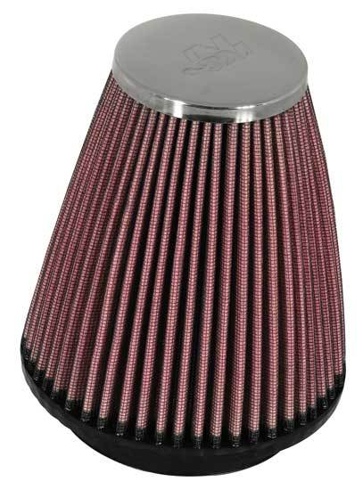 K&N Engineering RC-1250 Universal Performance Air Filter with Conical Design and Reusable Cotton Media
