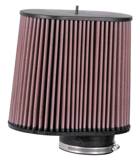K&N Engineering RC-5102 Universal Clamp-On Air Filter with Reusable Cotton Media