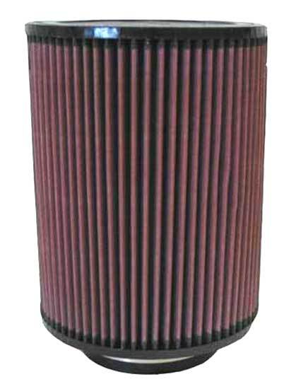 K & N Engineering RD-1460 Universal Air Filter Element, Clamp-On, 7 Inch Diameter, 9 Inch Tall, 4 Inch Flange, Reusable Cotton, Red