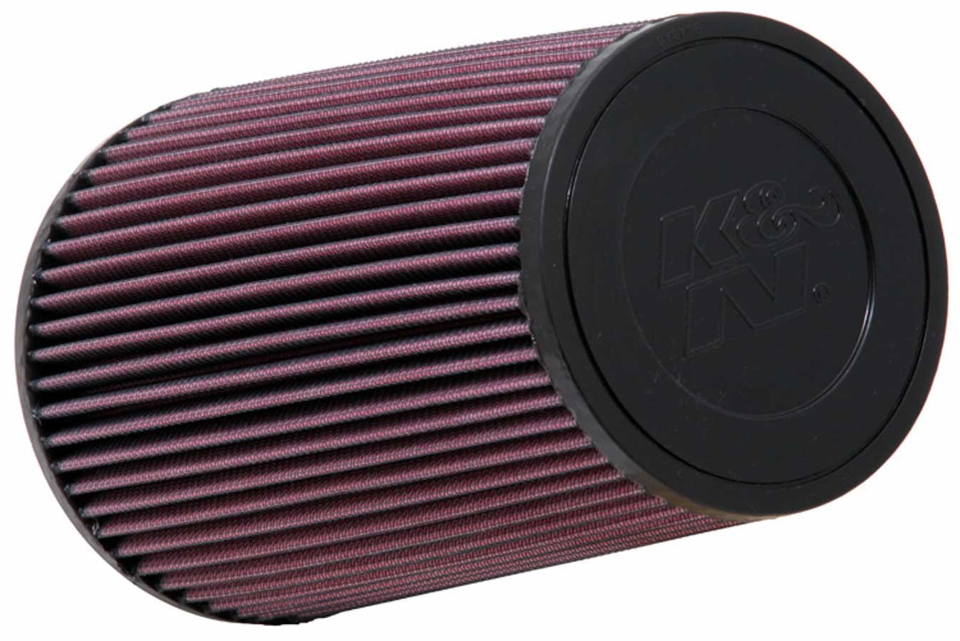 K & N Engineering RE-0810 Air Filter Element, Clamp-On Conical Design, 6-Inch Base Diameter, 4.625-Inch Top Diameter, 9-Inch Height, 3-Inch Flange, Reusable Cotton Material, Red Finish, Universal Fit