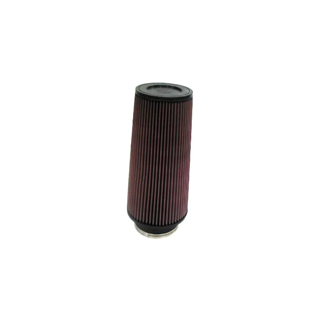 K&N Engineering RE-0860 Conical Clamp-On Air Filter Element, 6 Inch Base, 4.625 Inch Top Diameter, 12 Inches Tall, Red Reusable Cotton Filter