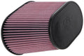 K&N Engineering RE-1040 Conical Clamp-On Air Filter with Reusable Cotton Element, Red