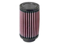 K&N Engineering RU-0210 Clamp-On Air Filter, 3-Inch Diameter, 5-Inch Height, Reusable Cotton, Red