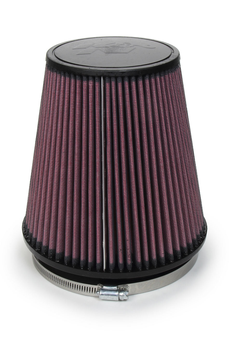 K&N Engineering RU-1041 Universal Clamp-On Air Filter 7.5 Inch Tall with 7.5 Inch Base Diameter