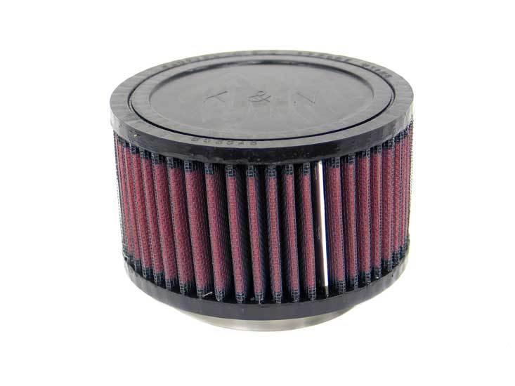 K&N Engineering RU-2420 Universal Rubber Air Filter Element with Clamp-On Design