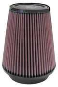 K & N Engineering RU-2800 Universal Conical Air Filter, 6.5 Inch Base, 4.375 Inch Top Diameter, 7 Inch Tall, Red Cotton Reusable Filter