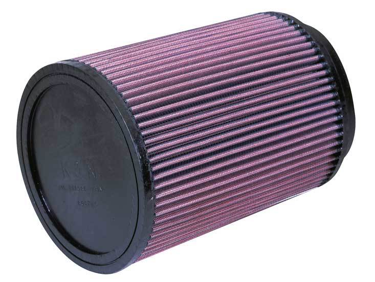 K&N Engineering RU-3020 Clamp-On Air Filter 6.5 Inch Diameter Reusable Cotton Red