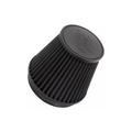 K&N Engineering RU-3102HBK Clamp-On Air Filter with Conical Design, 7.5 Inch Base, 5.25 Inch Top, 6 Inch Tall, 6 Inch Flange, Synthetic Material, Black Finish