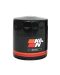 K & N Engineering SO-1001 Oil Filter for GM V6 and 4-Cylinder Engines, Canister, Screw-On, Steel, Black Finish