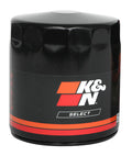 K&N Engineering SO-1004 Oil Filter Canister, Screw-On, Steel, Black Finish, 3.2 Inches Tall, 20mm x 1.5 Thread