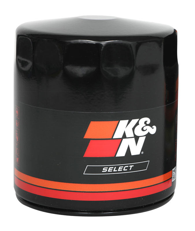 K&N Engineering SO-1004 Oil Filter Canister, Screw-On, Steel, Black Finish, 3.2 Inches Tall, 20mm x 1.5 Thread