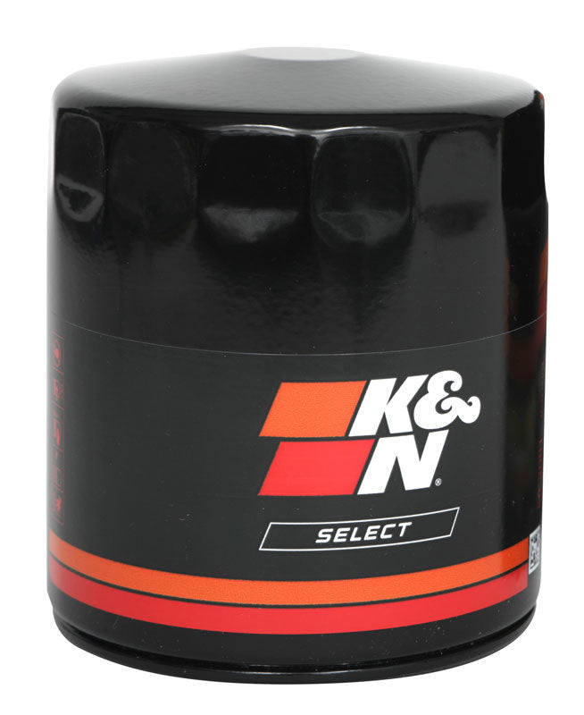 K&N Engineering SO-1007 Oil Filter Canister, 3.1 Inches Tall, 13/16-16 Thread, Steel with Black Finish
