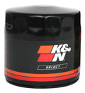 K&N Engineering SO-2010 Oil Filter for Canister Applications, 4.34 Inches Tall, 22 mm x 1.5 Thread, Steel Construction