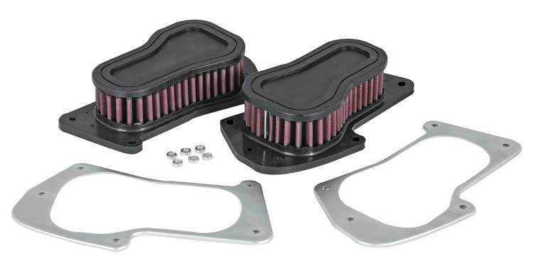 K&N Engineering SU-1806 Replacement Air Filter for Suzuki Boulevard and Intruder Models, 6 x 3.5 Inches, Reusable Cotton Element