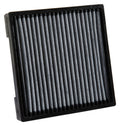 K&N Engineering VF1013 Cabin Air Filter, Panel, 7.25 x 7 inches, 1.125 inches Tall, Synthetic Material, White, Compatible with Suzuki, Toyota, Subaru Vehicles 2004-2025
