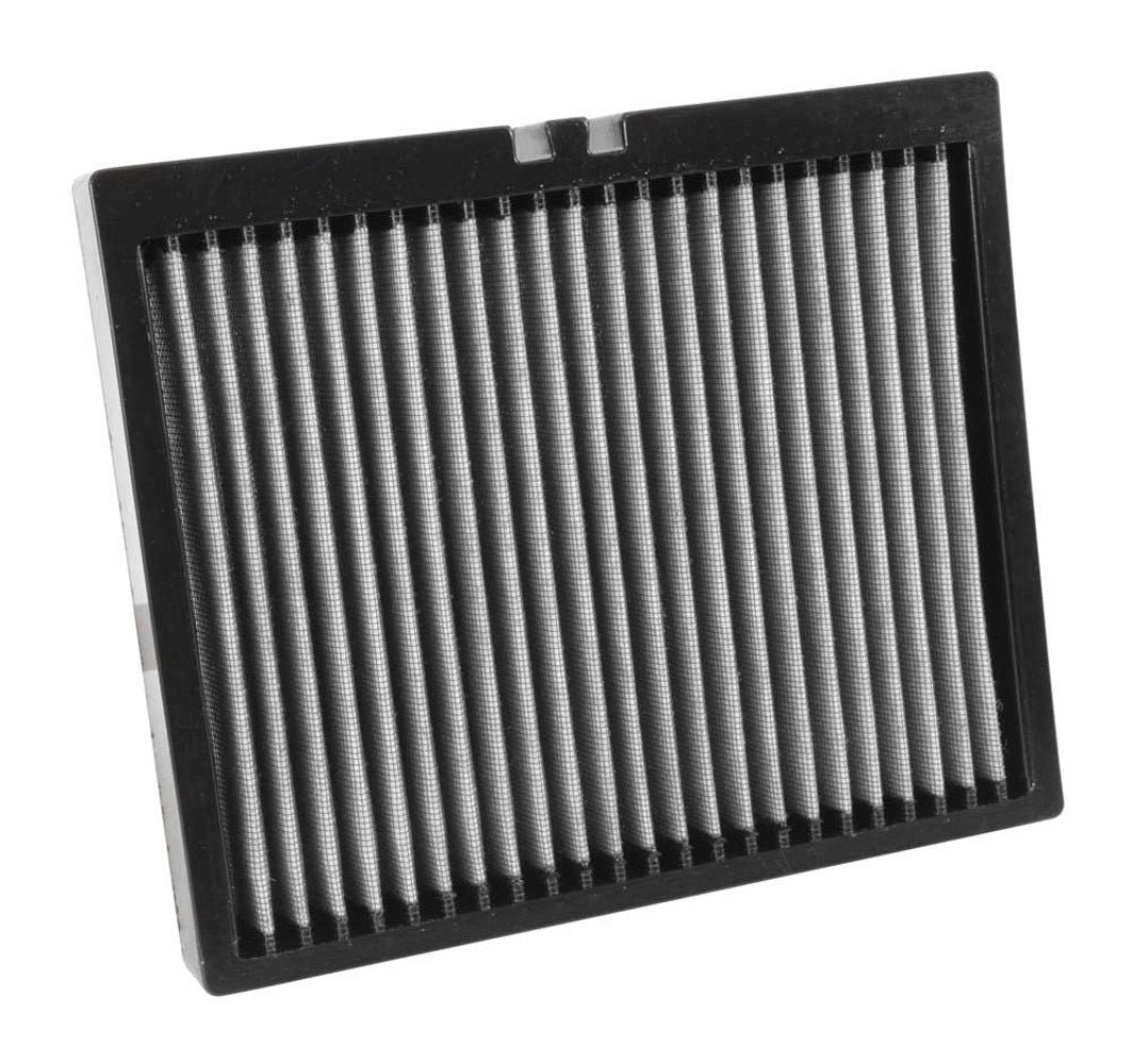 K&N Engineering VF2040 Cabin Air Filter Element, Panel, 9.438 x 8 Inches, 1.25 Inches Tall, Synthetic Material, White