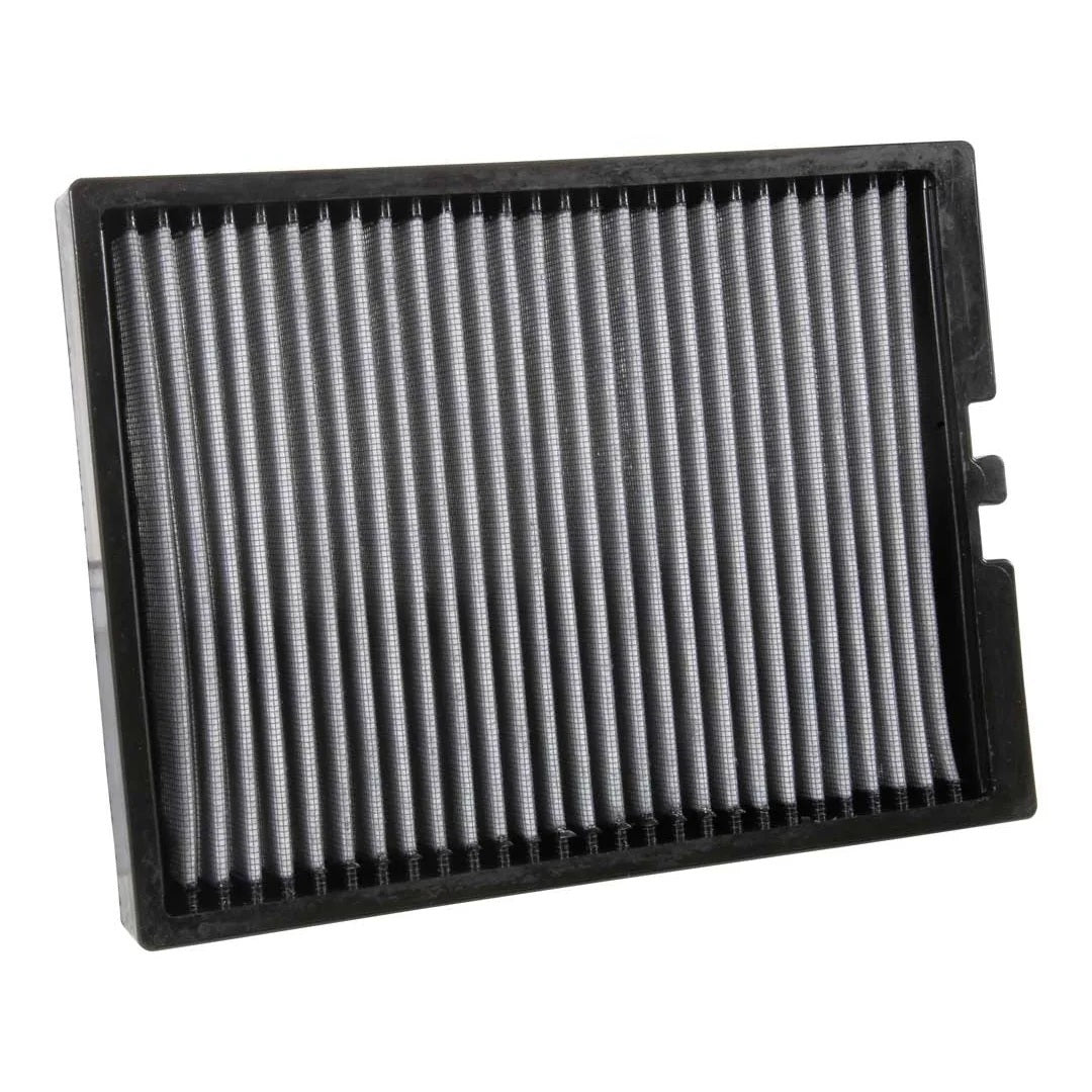 K&N Engineering VF2053 Cabin Air Filter for Ford Mustang 2015-2024, Synthetic Material, White
