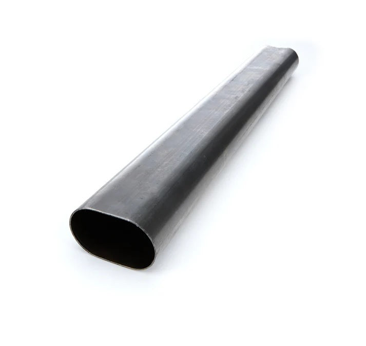 Boyce OP3565R/L-2 Exhaust Pipe, Oval Steel, 4.063 Inches Width x 2.438 Inches Height, 24 Inches Length