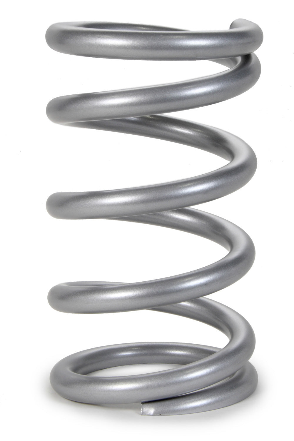 Landrum Springs E500-E Elite Series Front Coil Spring, 5.5 Inch Outer Diameter, 9.5 Inch Length, 500 Lb/In Spring Rate, Steel, Silver Powder Coat