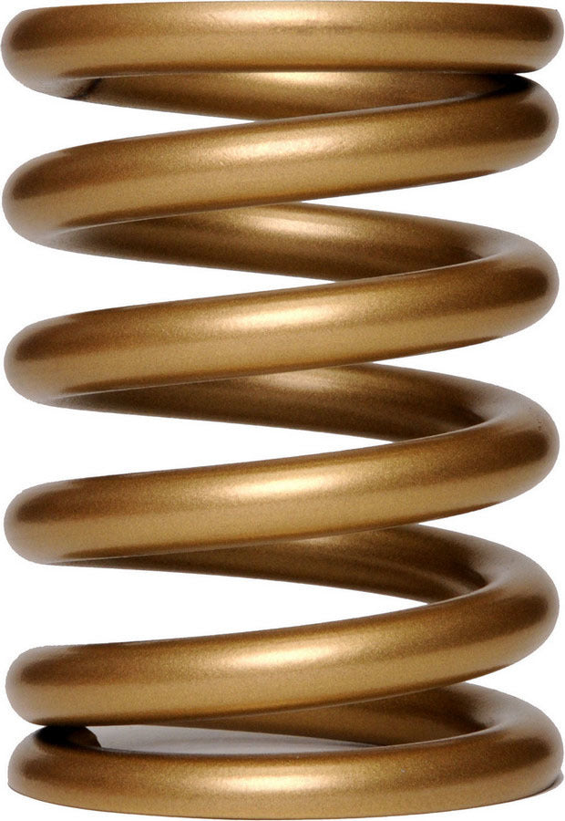 Landrum Springs G600 Coil Spring, 5 Inch Outer Diameter, 7 Inch Length, 600 lb/in Spring Rate, Steel Construction, Gold Powder Coat Finish