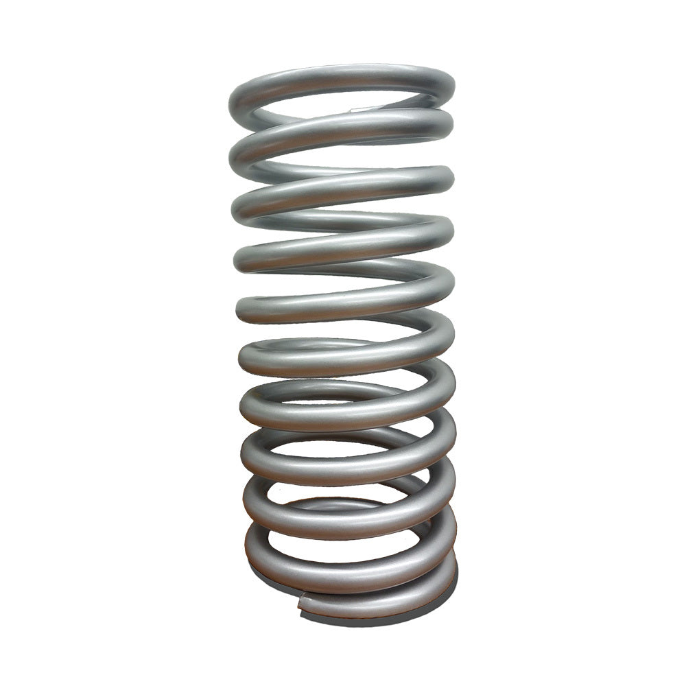 Landrum Springs K13-200TH-E Coil Spring, Rear, 13 Inch Length, 5 Inch Outer Diameter, 200 lb/in Spring Rate, Steel, Silver Powder Coat, Elite Series