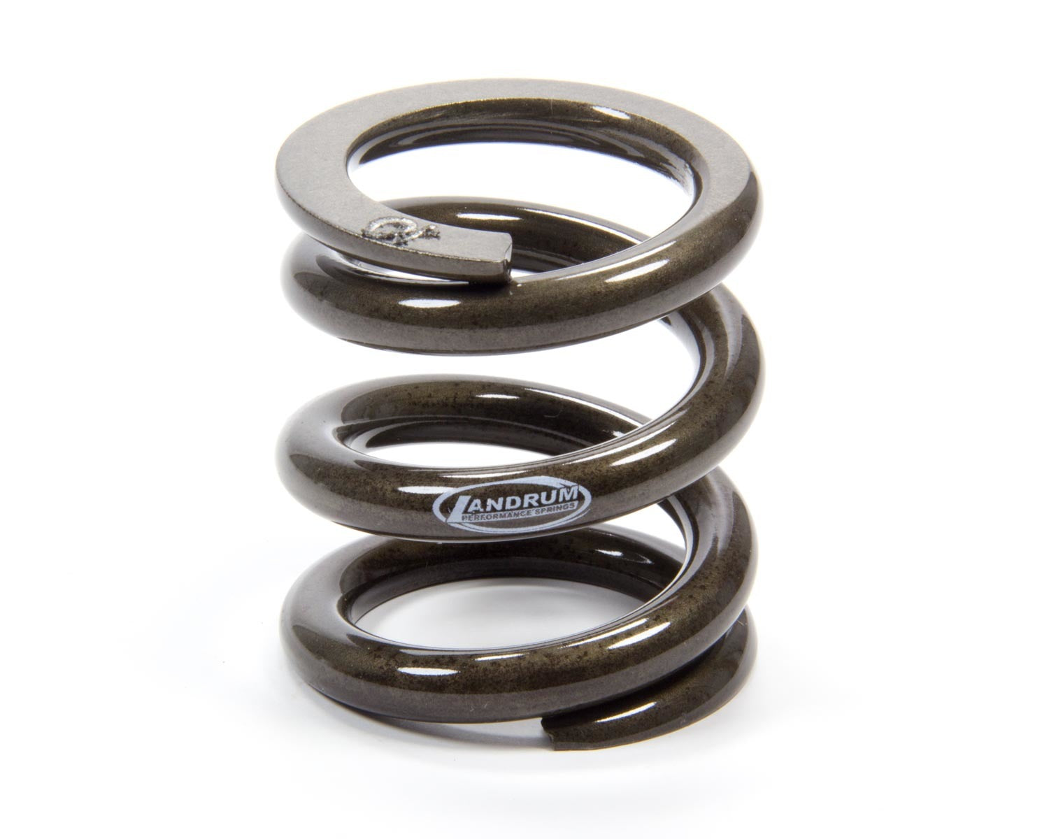 Landrum Springs ST1000 Bump Stop Spring, 2.125 Inch Free Length, 1.96 Inch Outer Diameter, 1000 lb/in Spring Rate, Steel, Gray Powder Coat