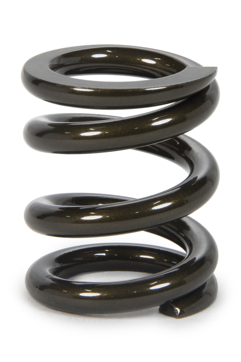 Landrum Springs ST24-1600 Bump Stop Spring, 2.4 Inch Free Length, 1.96 Inch Outer Diameter, 1600 lb/in Spring Rate, Steel with Gray Powder Coat