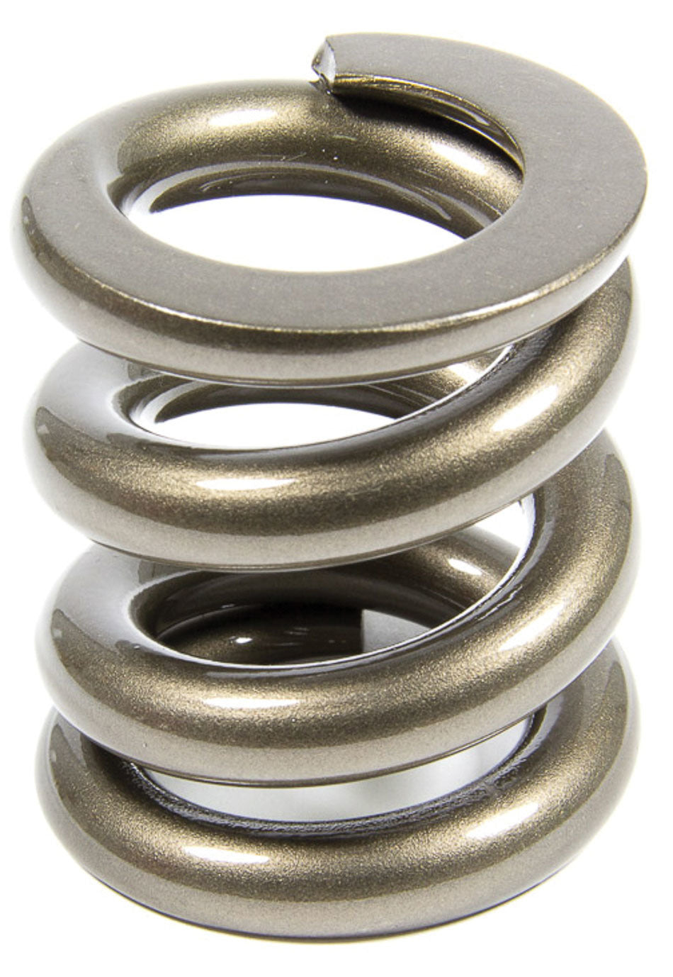 Landrum Springs ST500 Bump Stop Spring, 2.125 Inch Free Length, 1.96 Inch Outer Diameter, 500 lb/in Spring Rate, Steel with Gray Powder Coat Finish