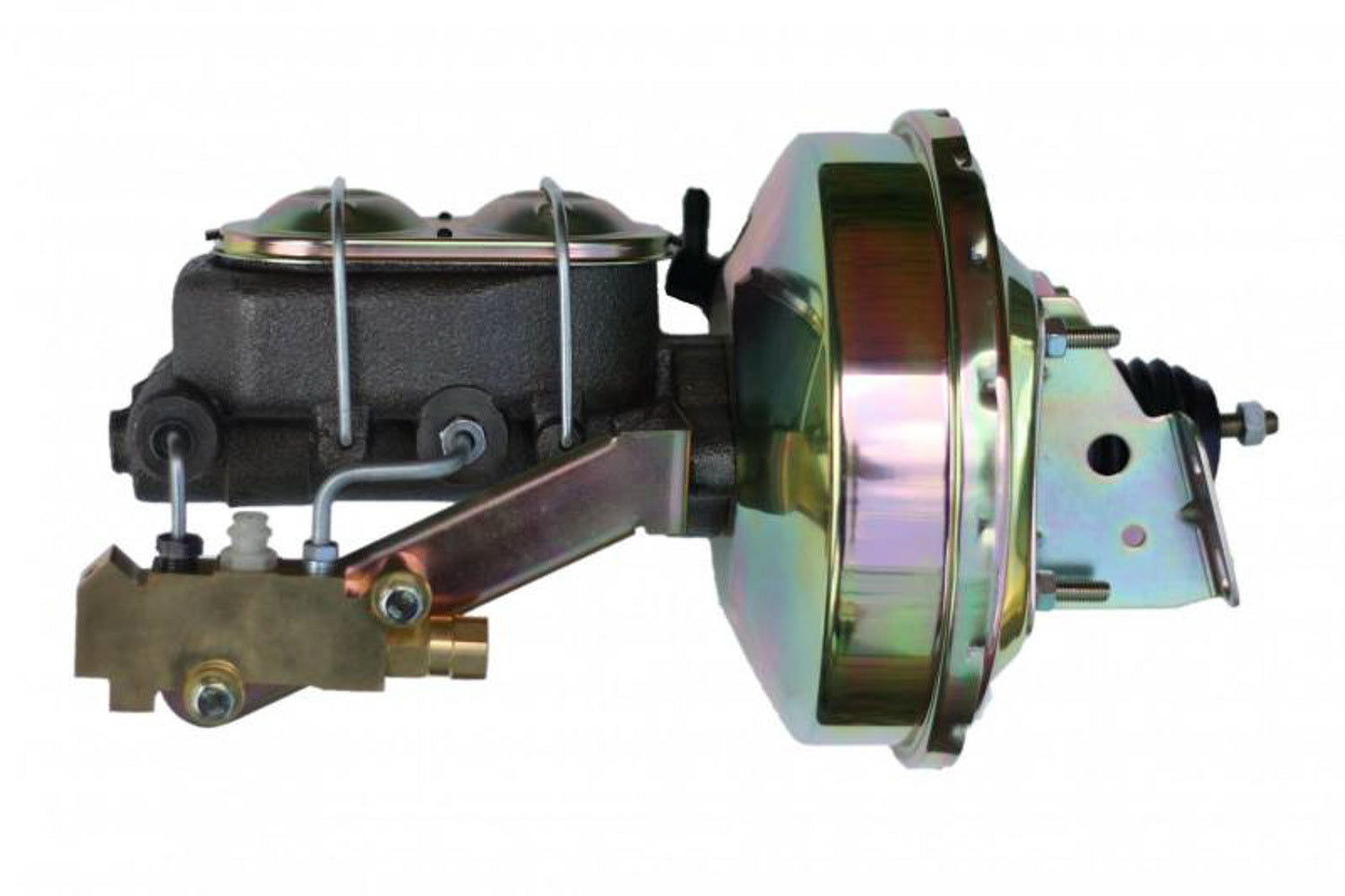 Leed Brakes 1E1A3 9-Inch Zinc Booster with 1-1/8 Inch Bore Master Cylinder for GM Vehicles