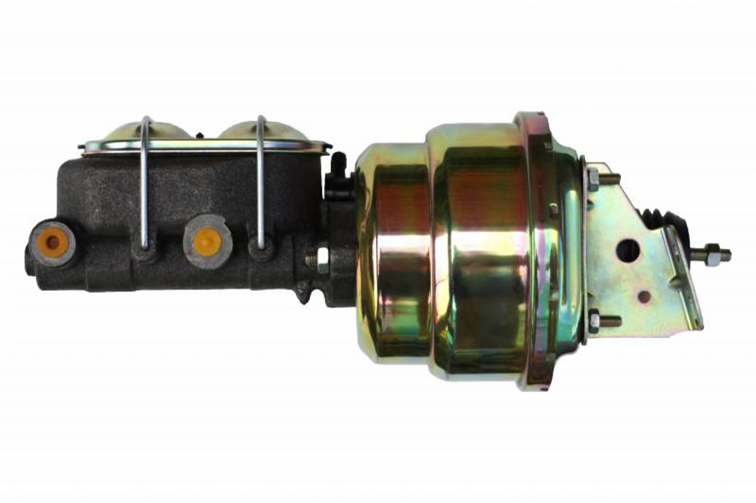 LEED Brakes 1K1 7-inch Dual Zinc Booster with 1-1/8-inch Bore Master Cylinder, Steel Construction