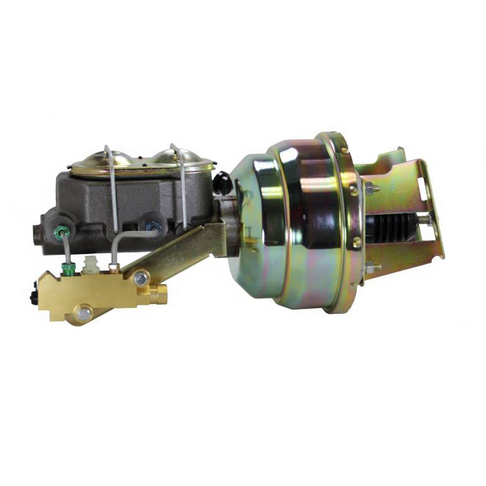 LEED Brakes 3M1A1 8-Inch Dual Brake Booster with 1-1/8-Inch Bore Master Cylinder for GM A-Body 1955-1968