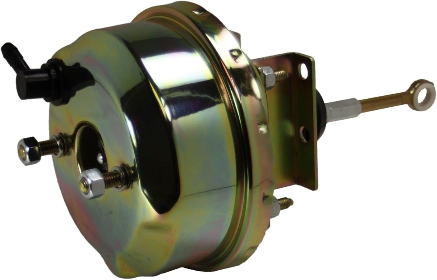 LEED BRAKES Power Brake Booster 5H 7-Inch Single Diaphragm Steel Zinc Oxide for Ford Mustang 1964-1966